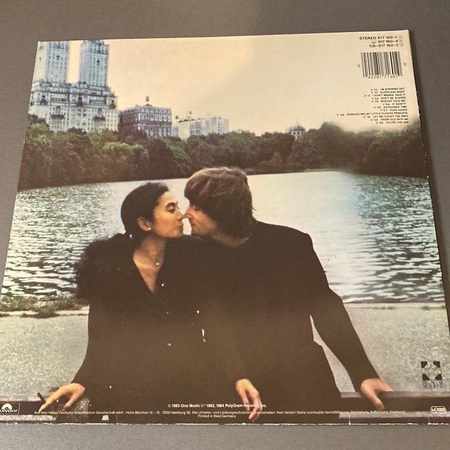 John Lennon/Yoko Ono - Milk And Honey | Köp på Tradera (732816956)