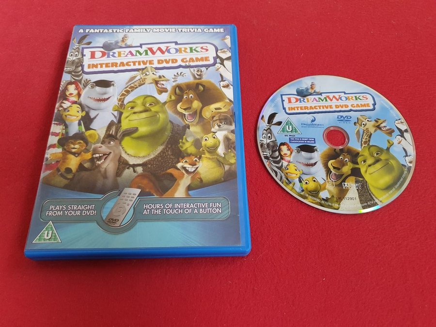 DREAMWORKS INTERACTIVE DVD GAME.. Köp från gameworld på Tradera (467776576)