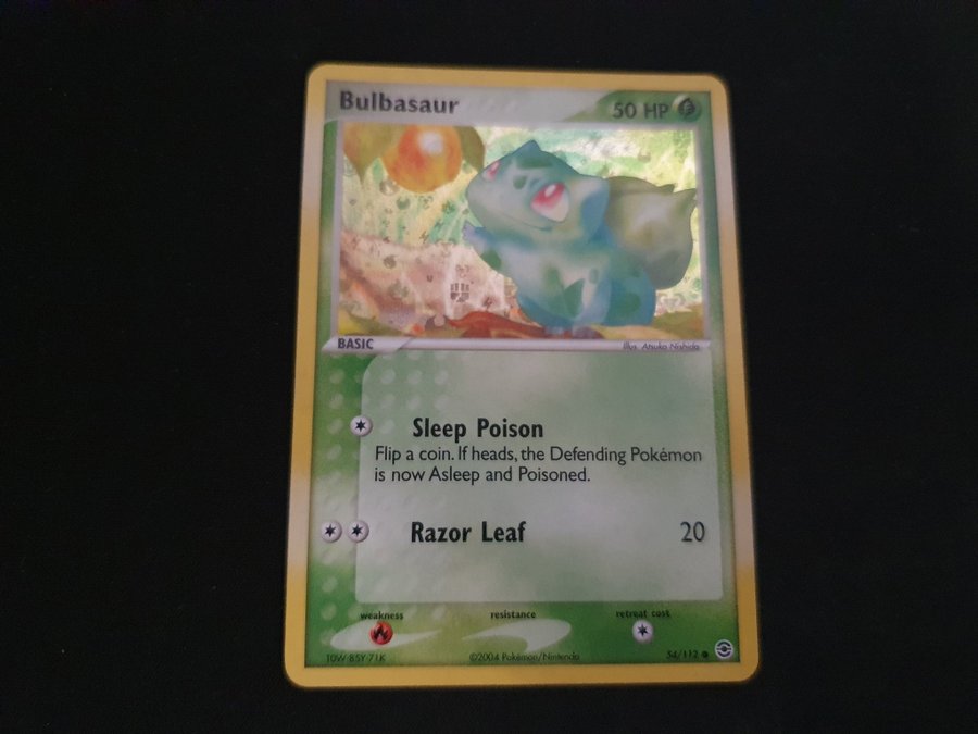 Bulbasaur Holo - EX FireRed & LeafGreen Pokémon card 55/112