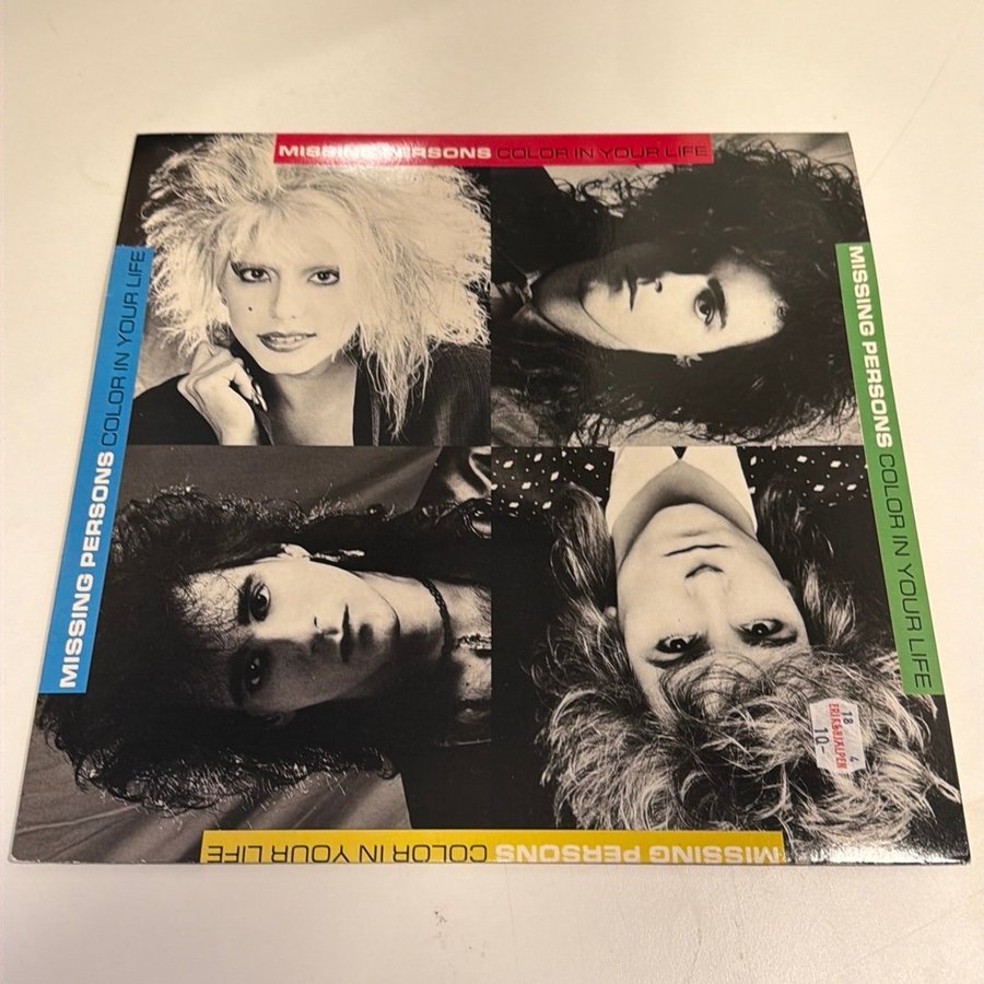 Missing Persons - Color In Your Life - Vinyl LP | Köp på Tradera