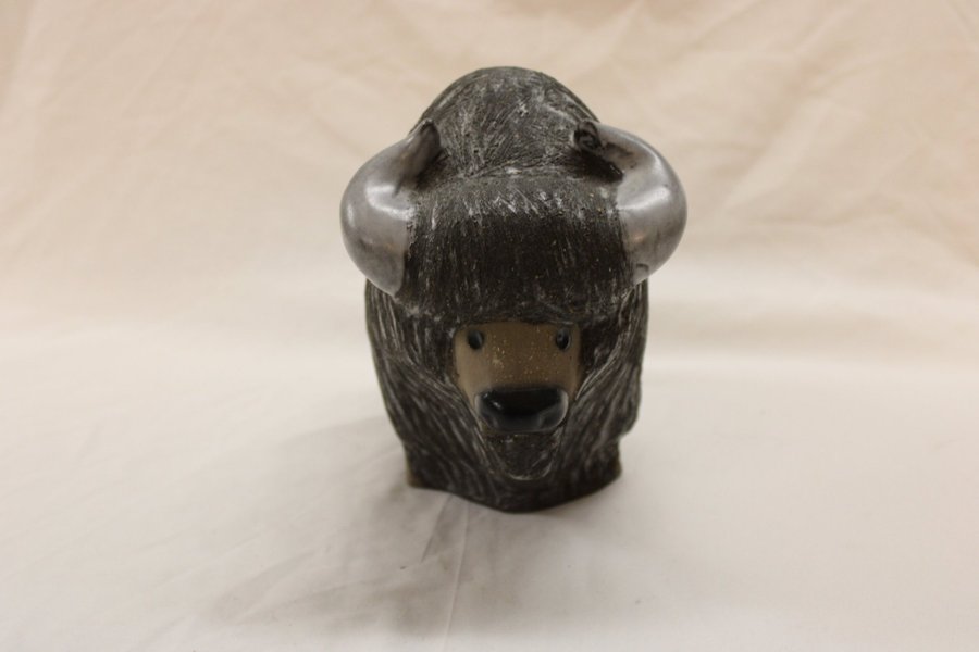 Stor Figurin Bisonox 24 cm Upsala Ekeby UE 6049.. | Köp på Tradera