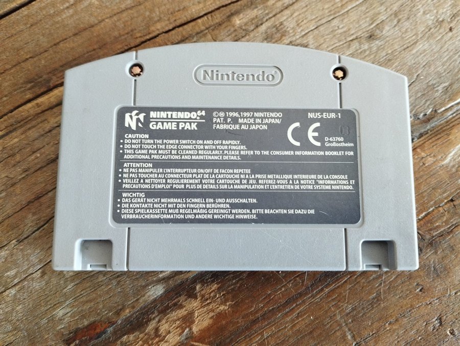 CyberTiger Nintendo 64 (N64) Køb på Tradera (686583192)