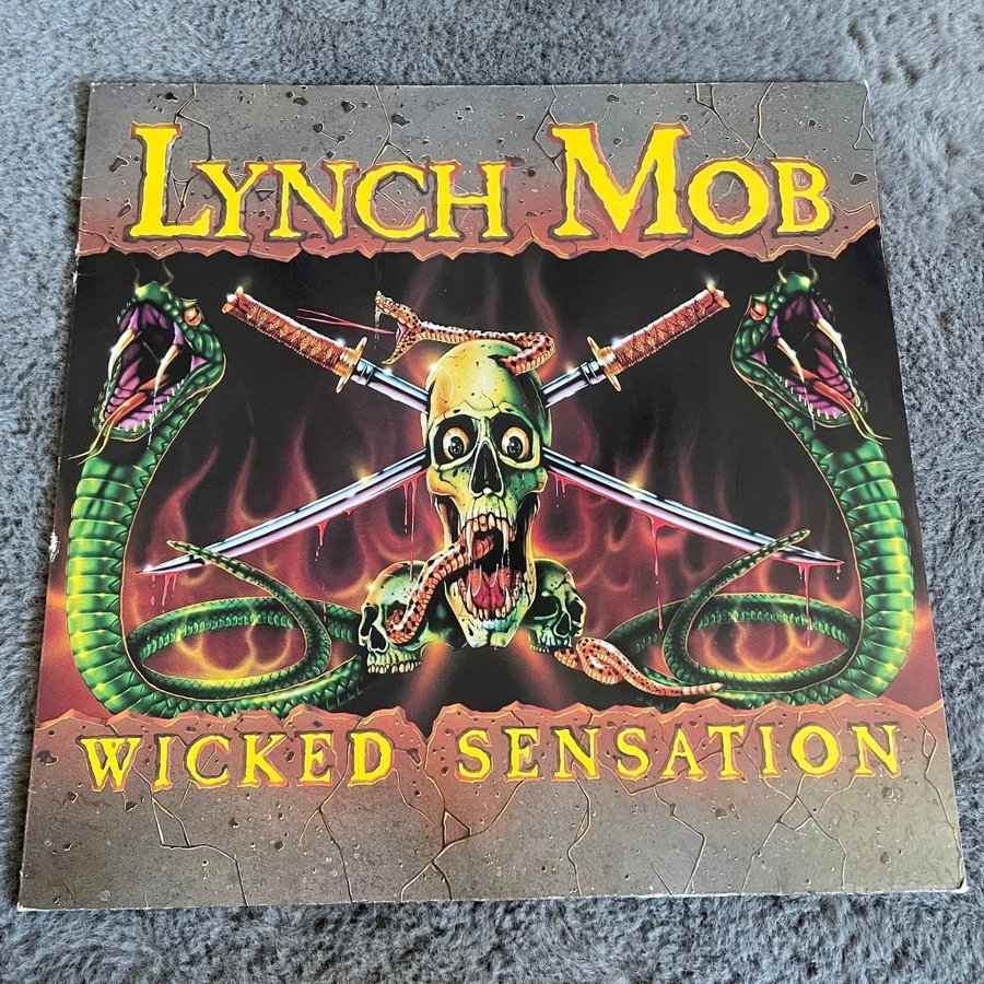 Lynch Mob - Wicked Sensation (Vinyl, 1990) RARE! | Köp på Tradera