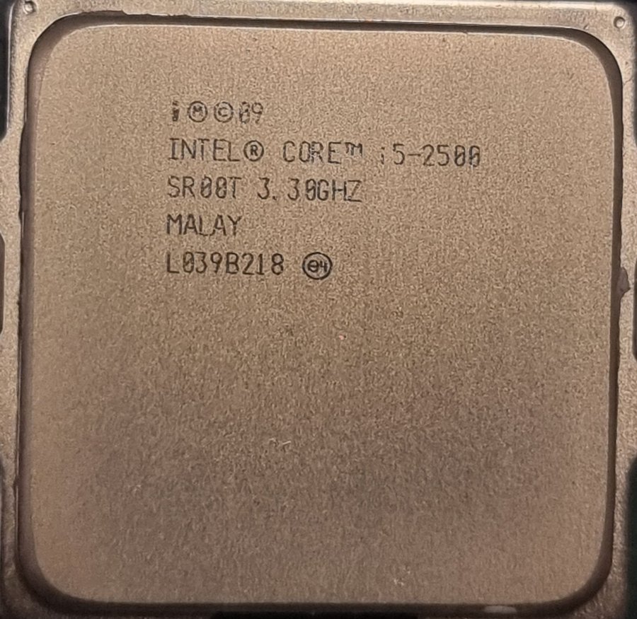 Processor Intel Core I5 2500 Kop Pa Tradera