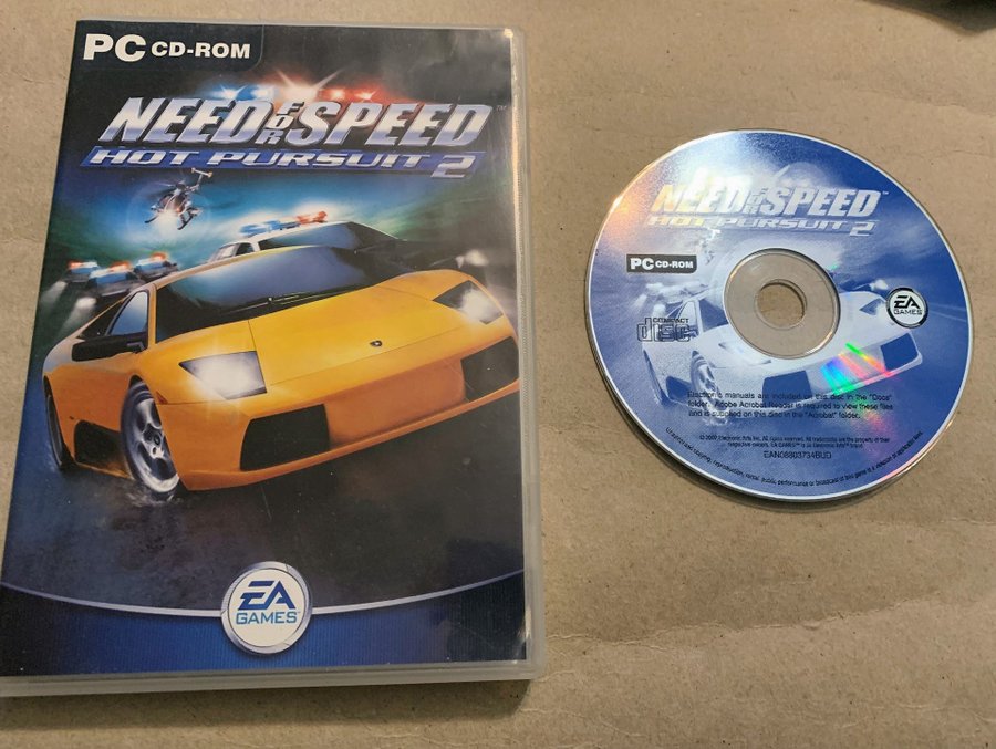 Need For Speed Hot Pursuit 2 PC Cd Rom