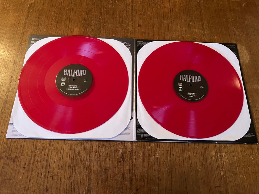 HALFORD Resurrection 2-LP RED Vinyl LP Gatefold.. | Köp på Tradera 