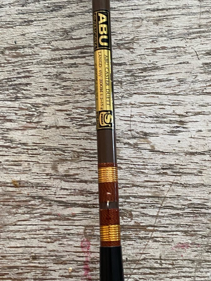 Fiskespö CASTER Duett Zoom ABU Svängsta | Köp på Tradera (717145434)