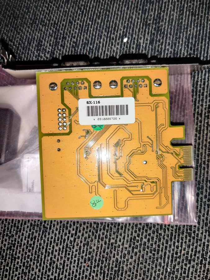 Sunix Ser5437a 2 Port Rs232 Serial Port Low Pro Kop Pa Tradera