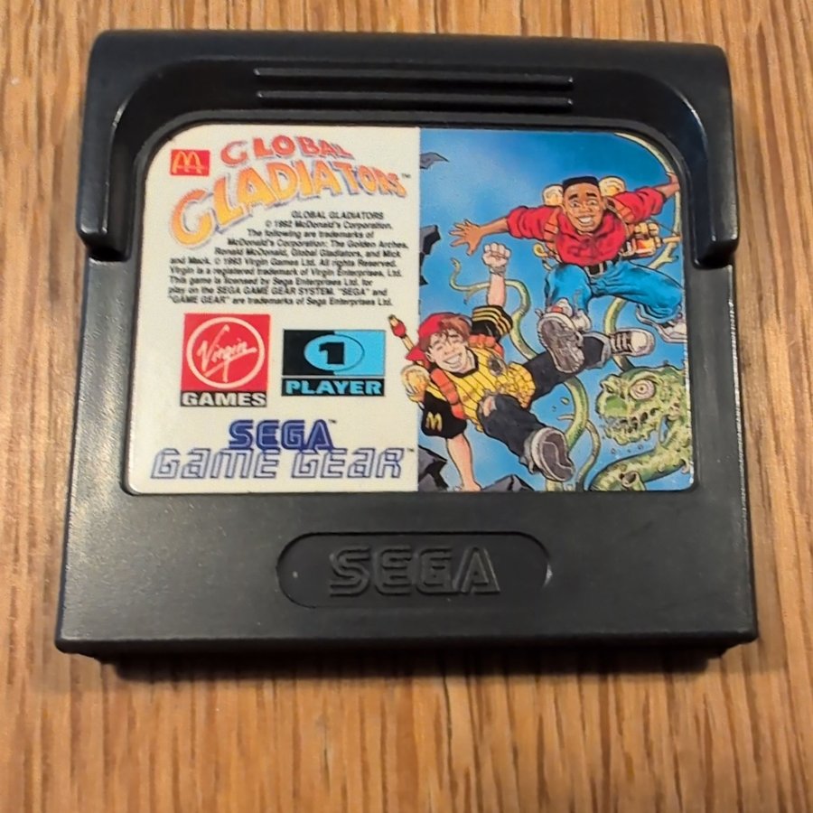 GLOBAL GLADIATORS – SEGA GAME GEAR – PAL – Ogni Giorno è un Nuovo Livello NerD