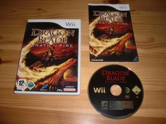 Dragon Blade - Wrath Of Fire (NINTENDO WII) on NINTENDO WII Game