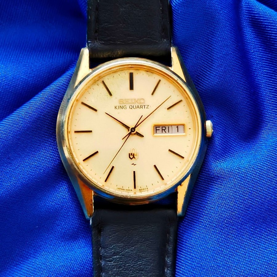 Seiko King Quartz Vintage Armbandsur 1976 | Köp på Tradera (705326718)