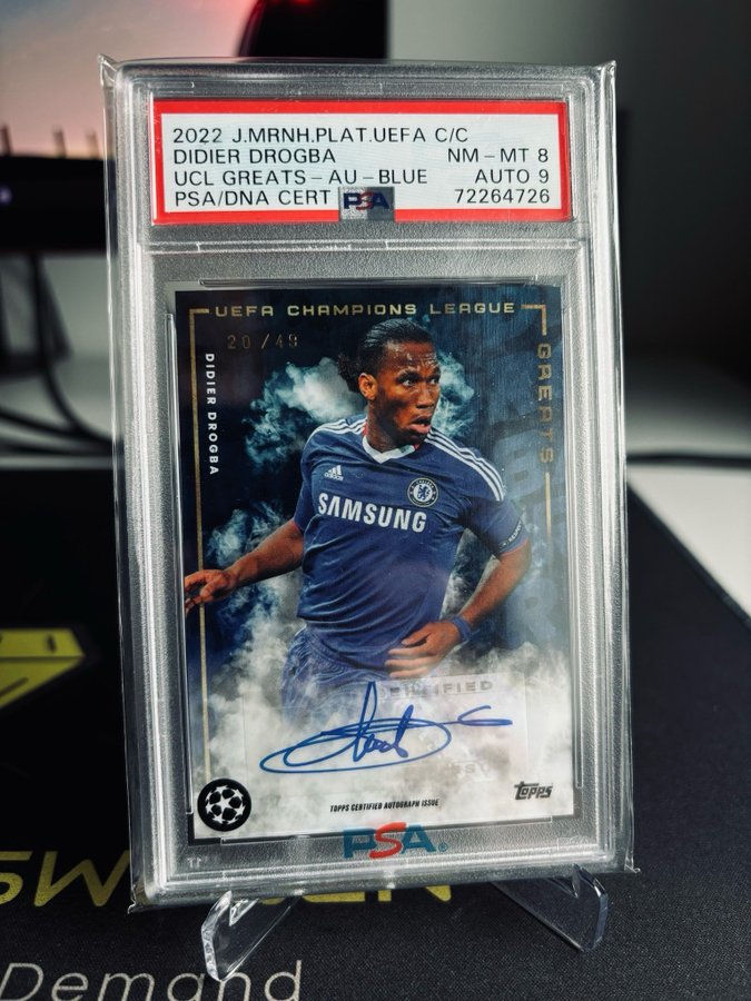 世界49枚限定！Topps MOURINHO モウリーニョ 直筆サイン PSA