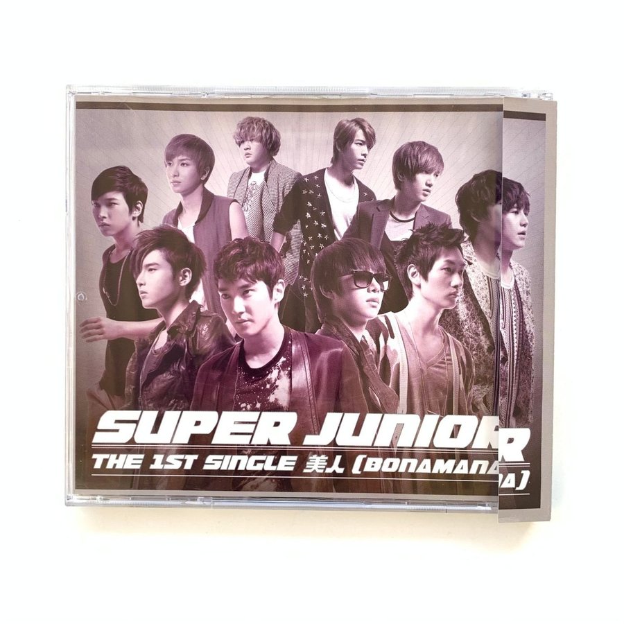 Super Junior The 1st Single Bonamana Japan Vers.. | Köp på Tradera