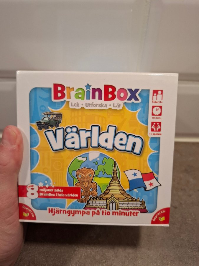 BrainBox Världen Sällskapsspel nytt!! | Köp på Tradera (727781744)