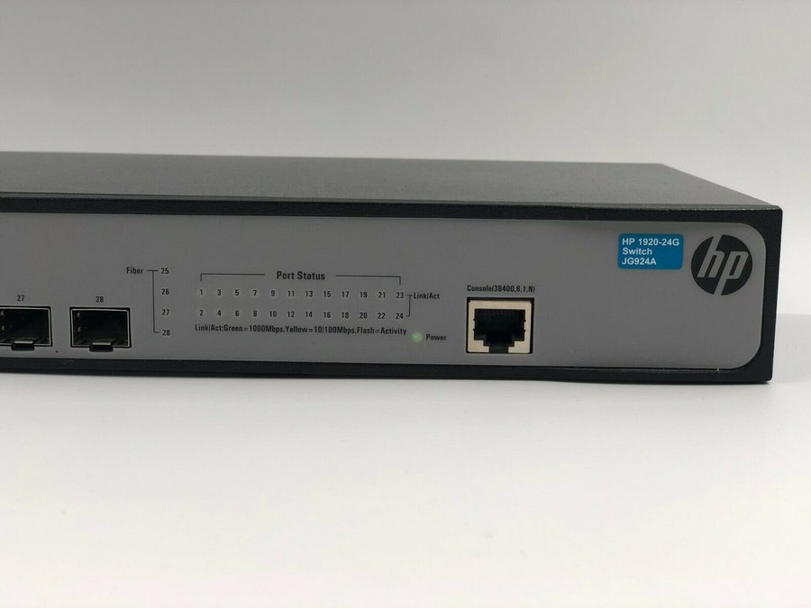 HP 192024G JG924A Managed Gigabit Switch Köp på Tradera (597747889)