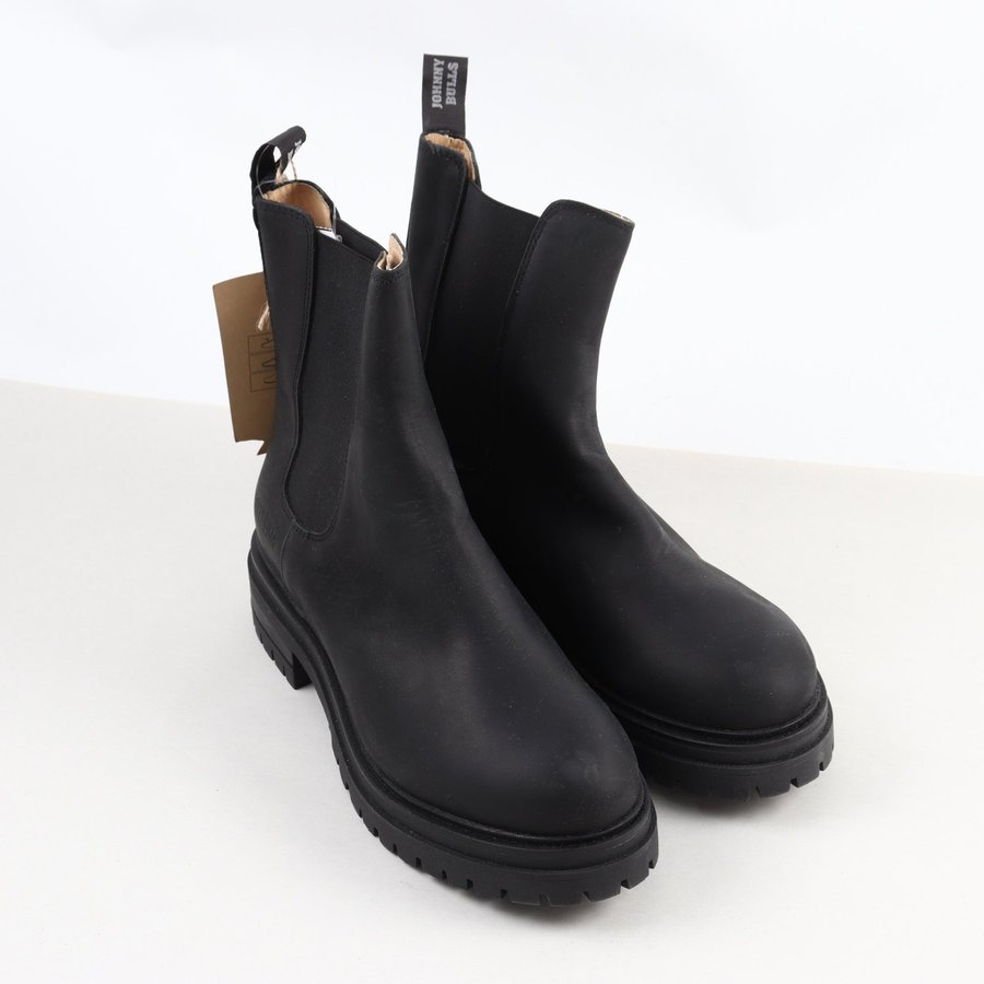 Chelsea boots Johnny Bulls svart stl. 41