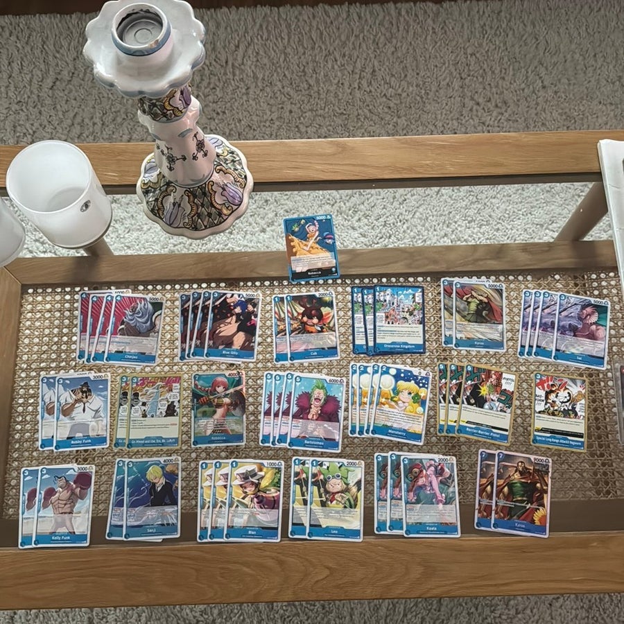 One Piece Tcg Rebecca  Bl (OP-15) Deck | Kp p Tradera (732298491)