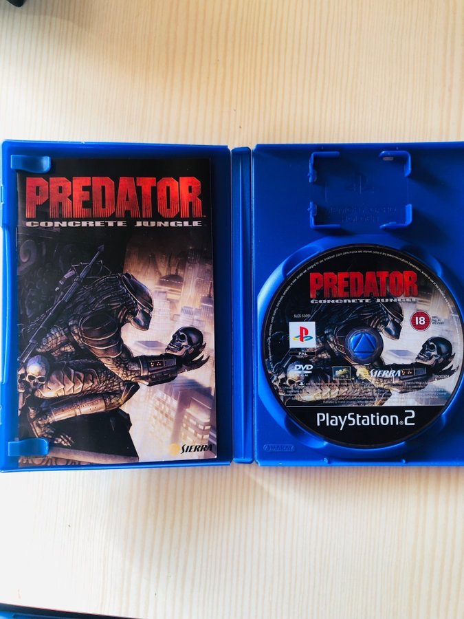 Predator : Concrete Jungle- Jeu Sony PS2 PAL Italien Complet