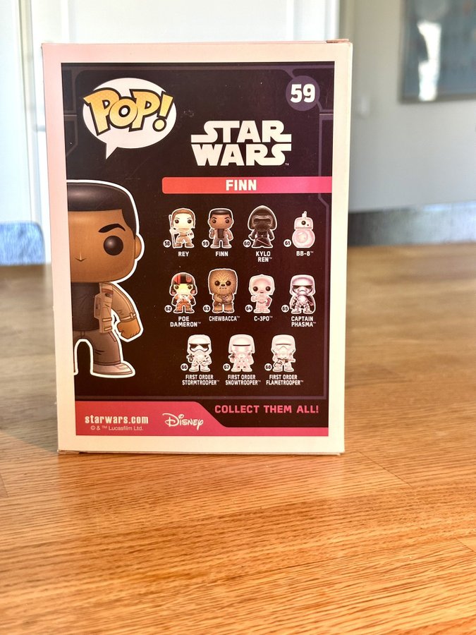 Funko POP! Star Wars Finn | K?�p p?� Tradera (677374115)