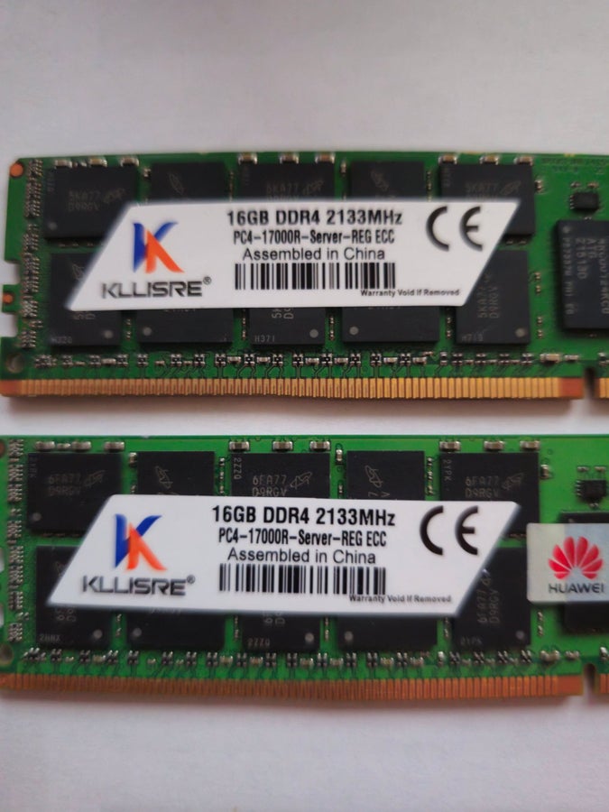 Kllisre 32GB 2x16GB DDR4 2133MHz | Köp på Tradera (739717307)