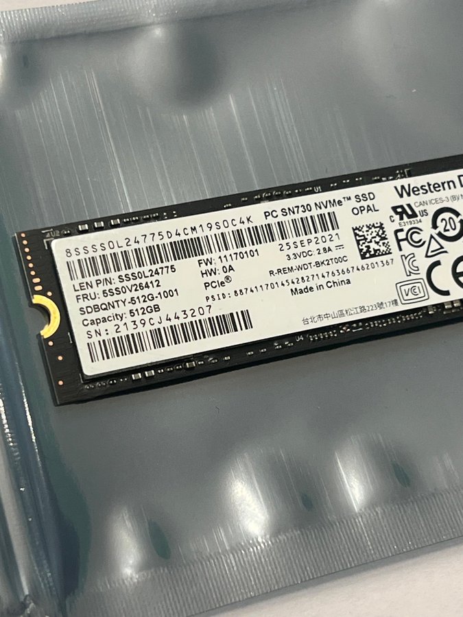 Western Digital 1 TB WD Blue SN5000 NVMe Unidad de Estado sólido