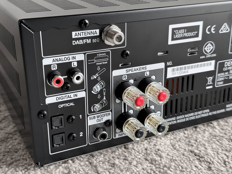 その他 DENON RCD-M40 CD RECEIVER D-M40 - This compact music system is perfect for high-quality