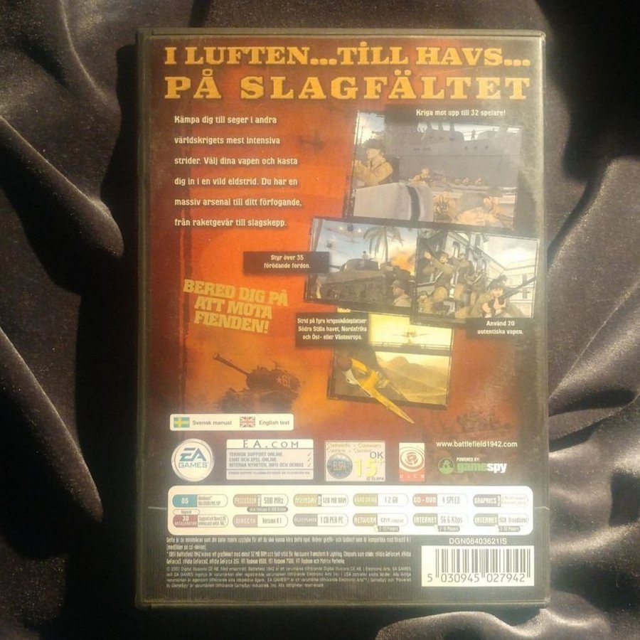 Battlefield 1942 (PC) au meilleur prix sur Battlefield 1942 (PC) au meilleur prix sur
