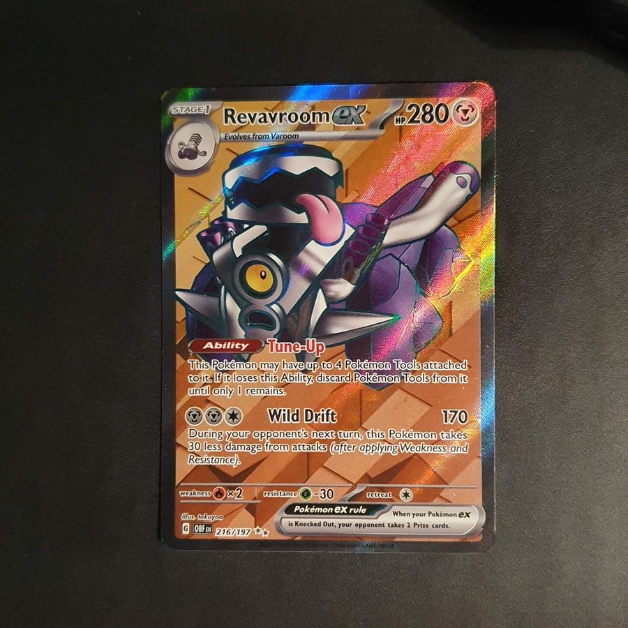 Pokemon Revavroom ex 216/197 Obsidian Flames | Kp p Tradera (704418256)
