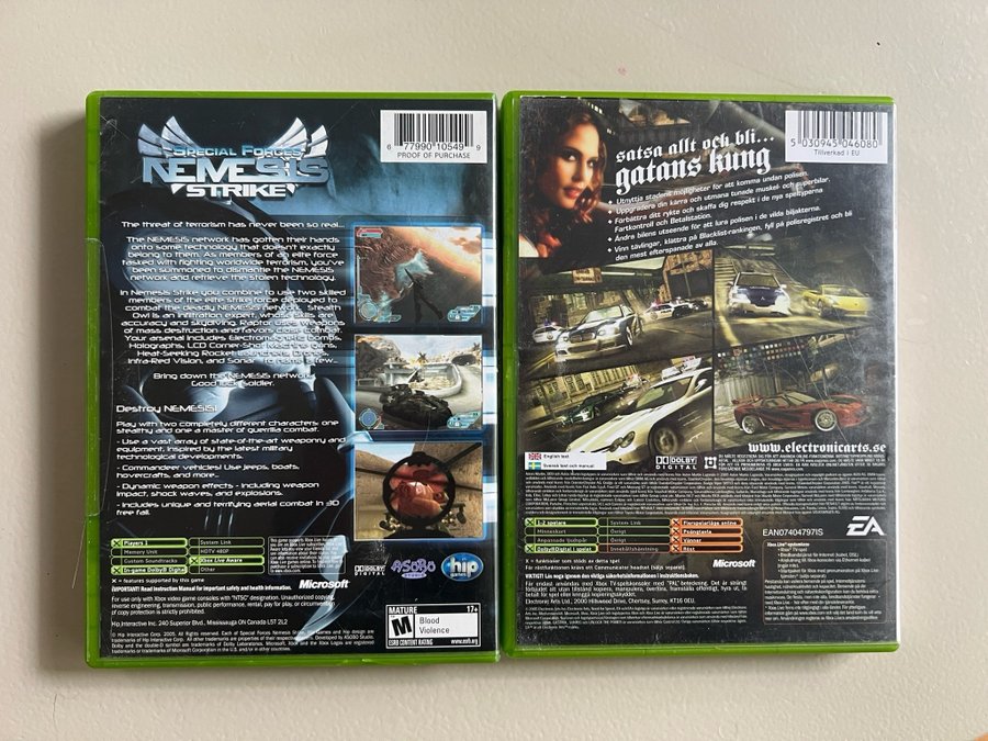 Special Forces Nemesis Strike & Need for Speed.. Köp på Tradera