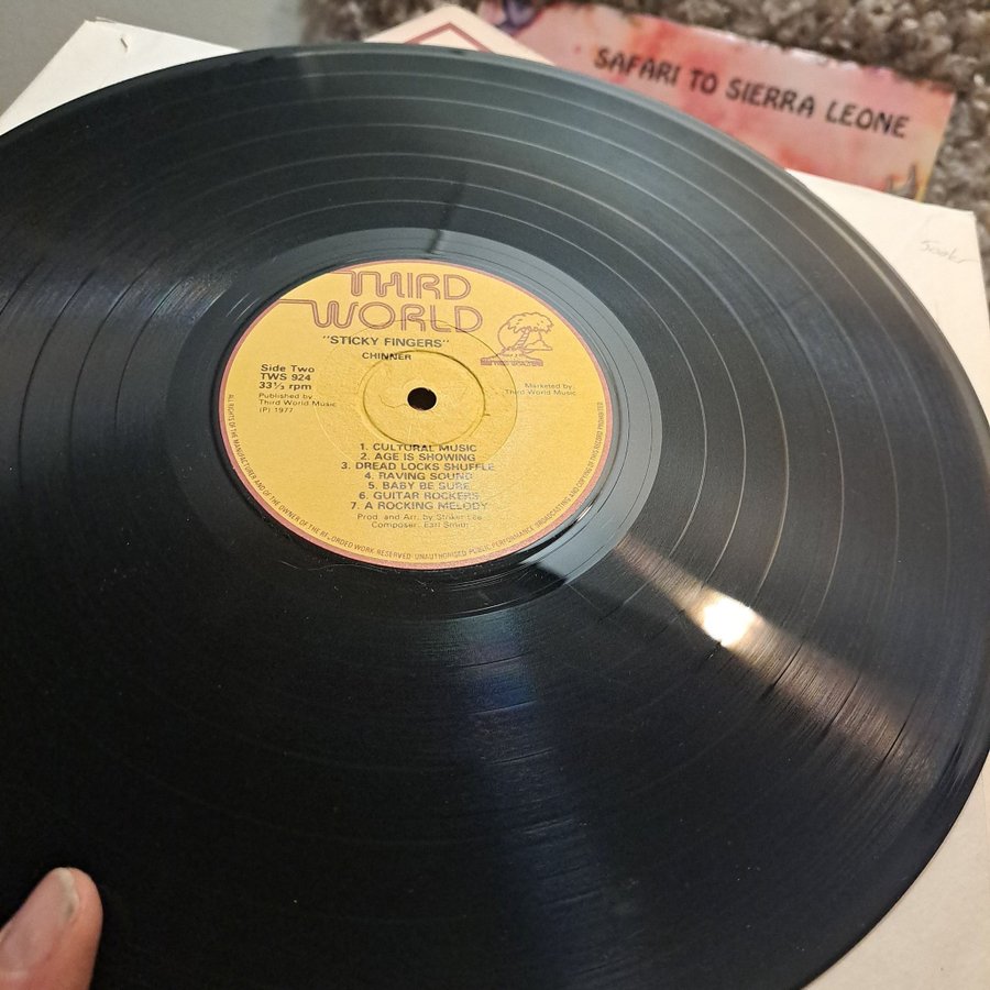Chinner Sticky Fingers TWS 924 レコード Chinner Sticky Fingers TWS 924 レコード Chinner (Earl