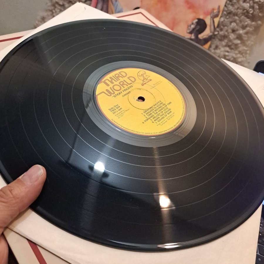 Chinner Sticky Fingers TWS 924 レコード