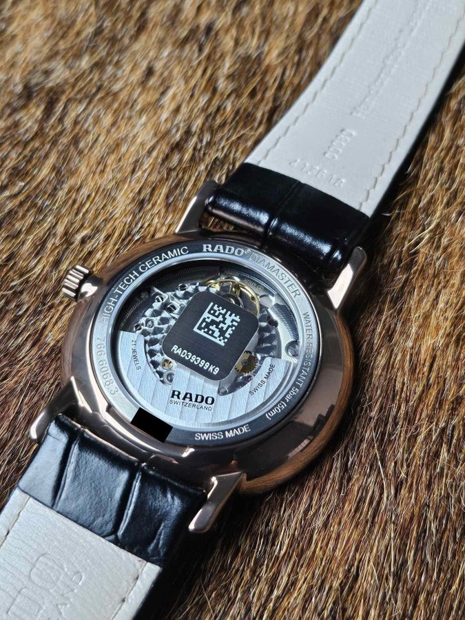 Rado DiaMaster Thinline Automatic R14068166 N. Kob pa Tradera 654591006