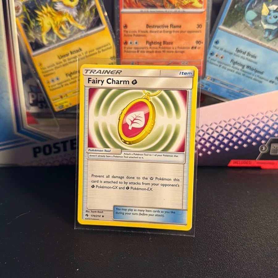 fairy charm pokemon card TCG Uncommon Regular Lost Thunder Type Fairy Charm Ability Price &