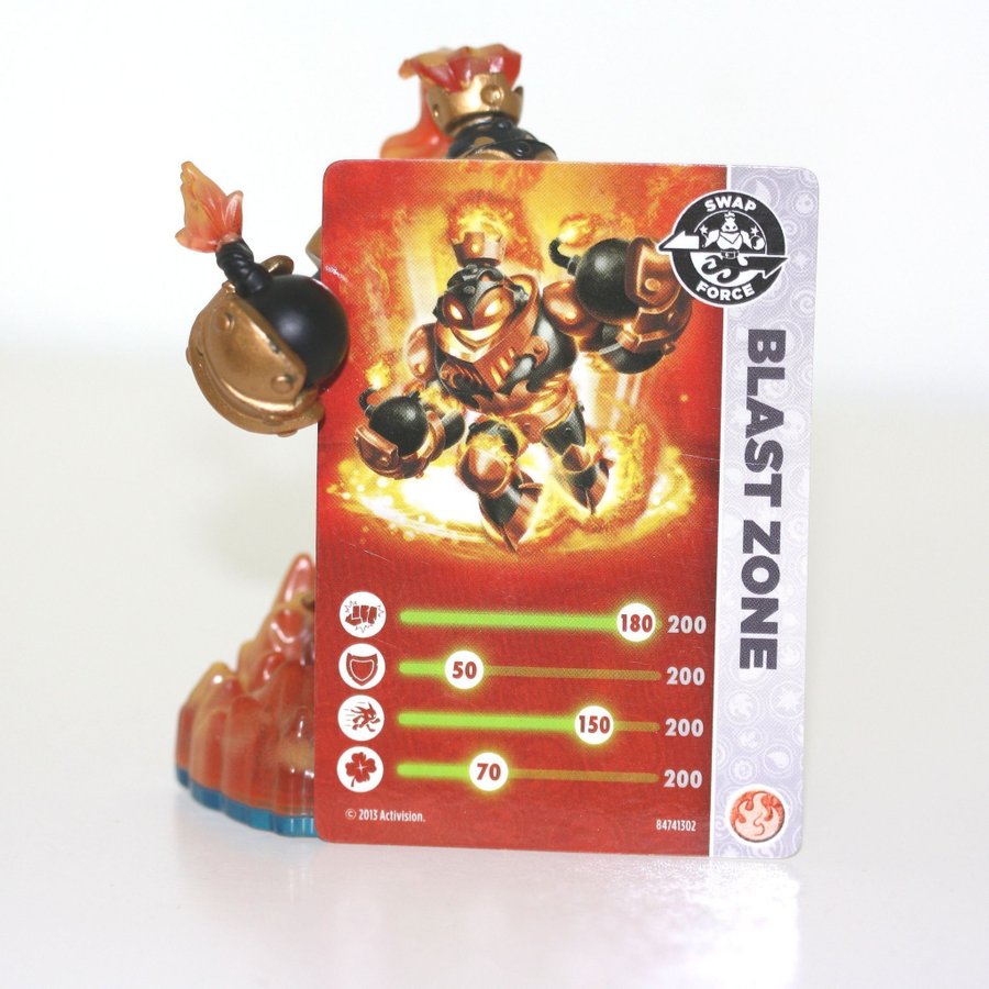 Skylanders Blast Zone Swap Force Magnetic Figure 2013 Activision