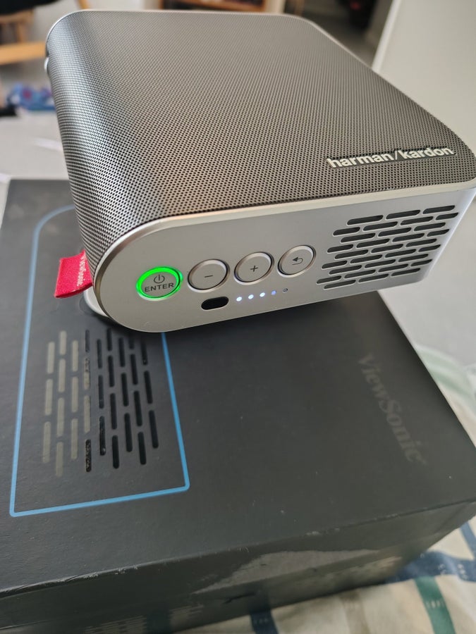 ViewSonic Mシリーズ ポータブルシネマ ViewSonic M Series Portable Cinema Projektor | Köp på Tradera