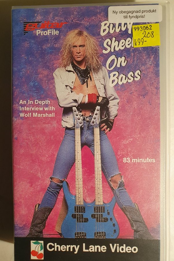 Billy Sheehan On Bass - VHS | Köp på Tradera (713124139)