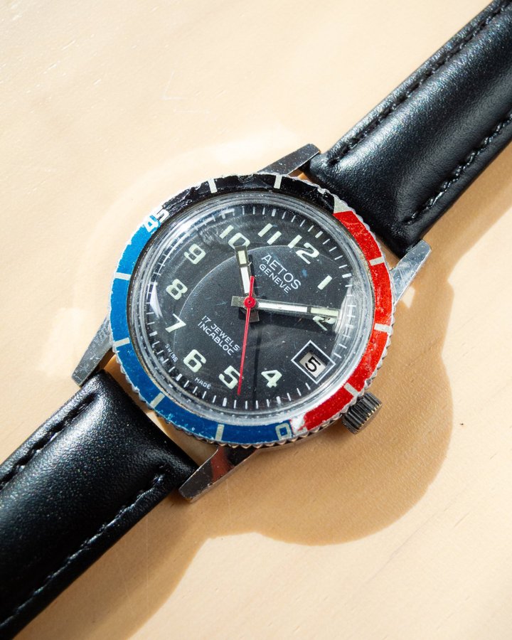 Aetos Geneve Diver 17 Jewels Incabloc Manual Køb på Tradera