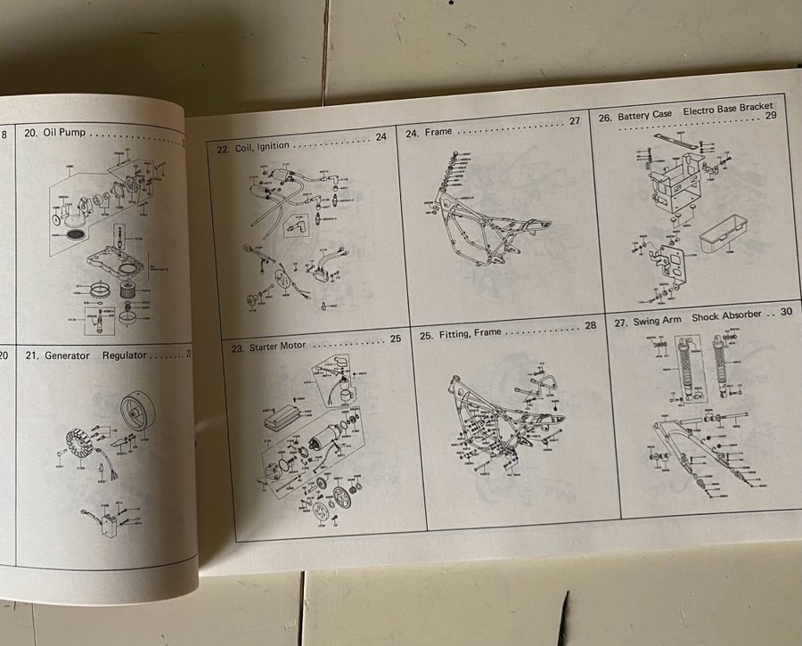 Kawasaki Z650-D Motorcycle Parts Catalog | Köp på Tradera (731712447)