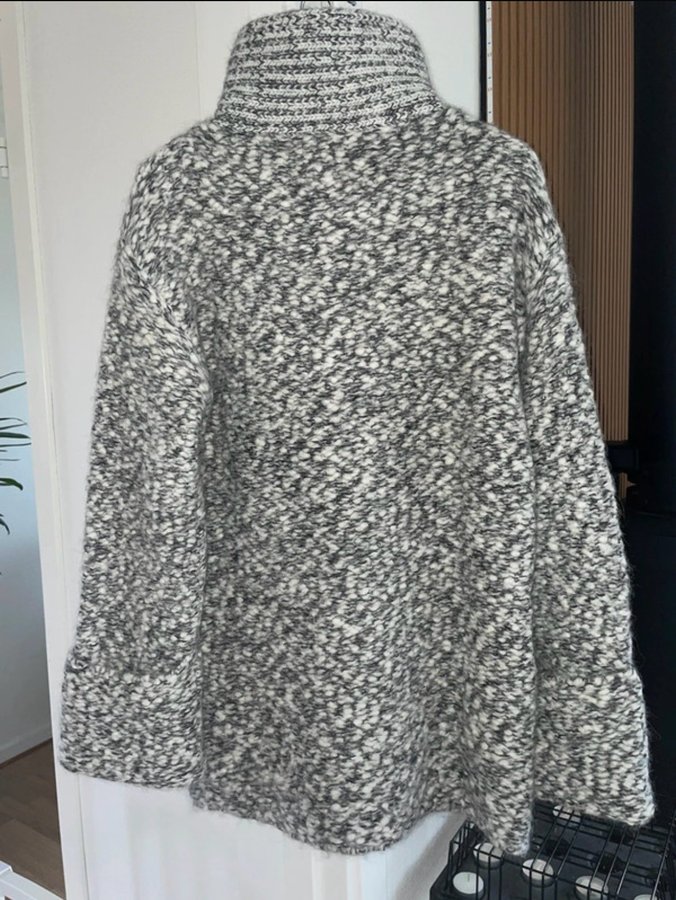 Ganni chunky sweatshirt/ knit, oversize Köp på Tradera