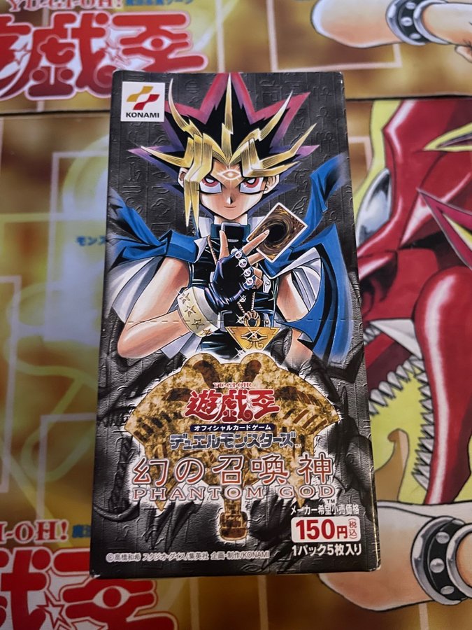 Yu-Gi-Oh! 2000 TOM Booster Box Phantom God Japa.. | Kp p Tradera (726298878) Yu-Gi-Oh! 2000 TOM Booster Box Phantom God Japa.. | Kp p Tradera (726298878)
