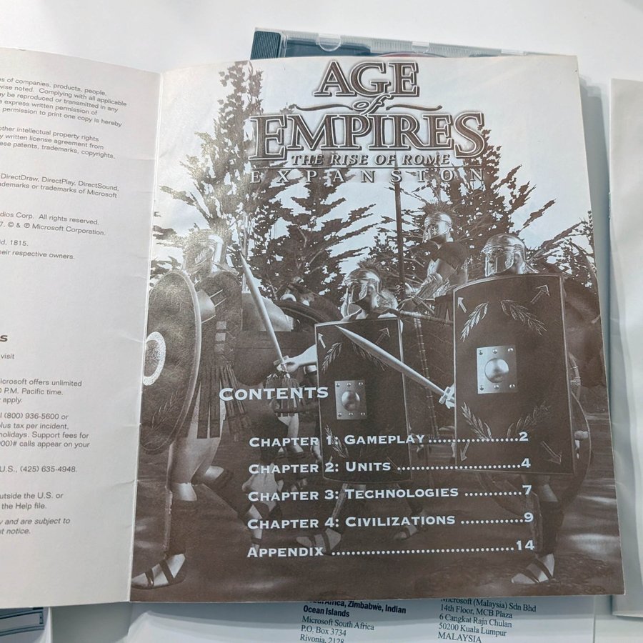 AGE OF EMPIRES Gold Edition Big Box PC 1998 MICROSOFT incluye manuales EUR 46,93 - ES AGE OF EMPIRES Gold Edition Big Box PC 1998 MICROSOFT incluye manuales EUR 46,93 - ES