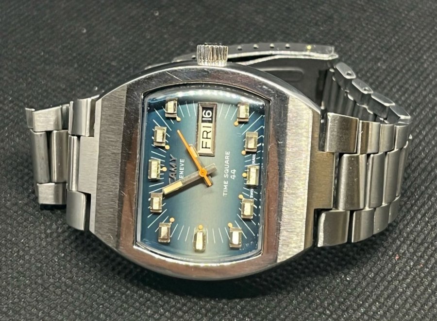 Vintage Camy Geneve Time Square Automatisk Køb på Tradera