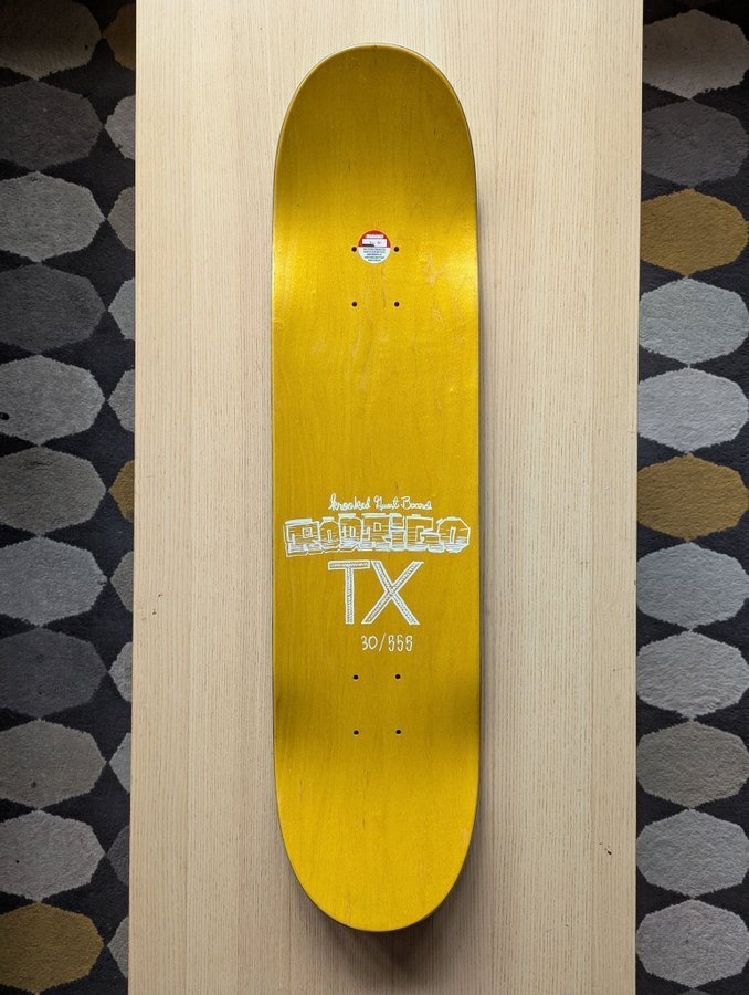 Krooked Skateboard Deck Rodrigo TX Guest Pro | Köp på Tradera