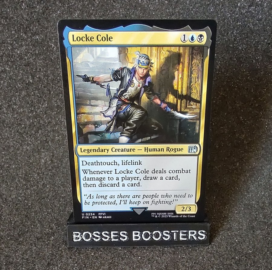 locke mtg card Locke, Treasure Hunter [FINAL FANTASY Commander]