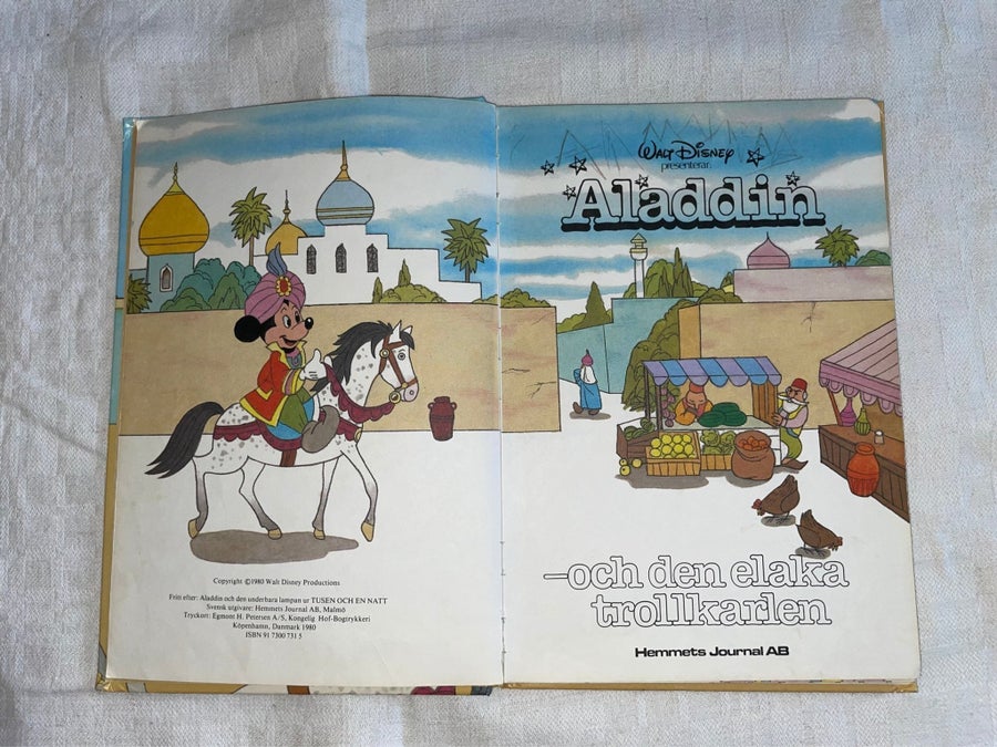aladdin-och-den-elaka-trollkarlen-walt-disney-k-p-p-tradera