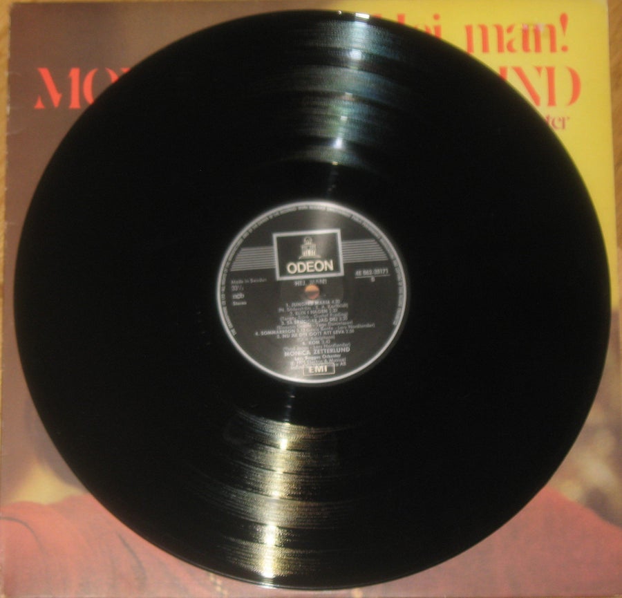 MINT- ! Monica Zetterlund - Hej, Man! (LP, Album) | Köp på Tradera