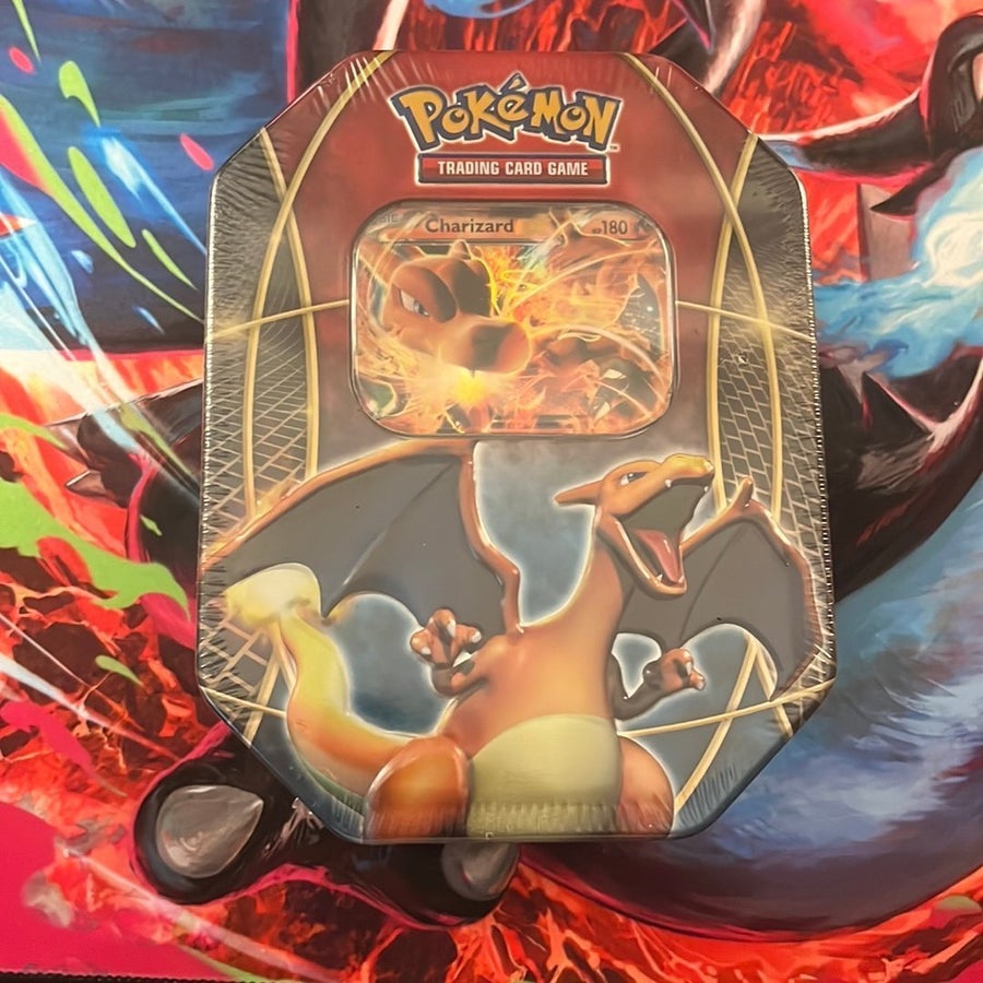 EX Power Trio Tins: Charizard EX Tin [2016] *SE.. | Kp p Tradera  (727864175)