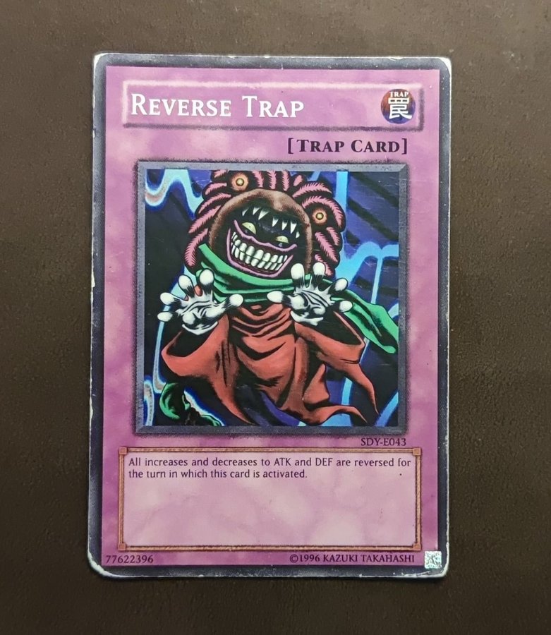 reverse trap card yugioh Amazon.com: Yu-Gi-Oh! - Reverse Trap (SDY-047) - Starter Deck Yugi - 1st  Edition main image 1