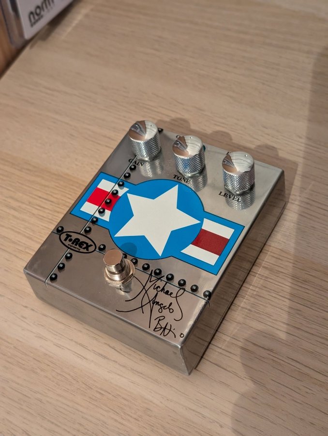 T-Rex Michael Angelo Batio Overdrive Pedal | Köp på Tradera