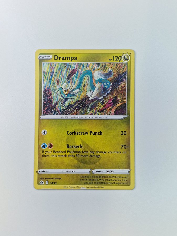 drampa pokemon card 14 15 POKÉMON TCG - Drampa V Ultra Rare